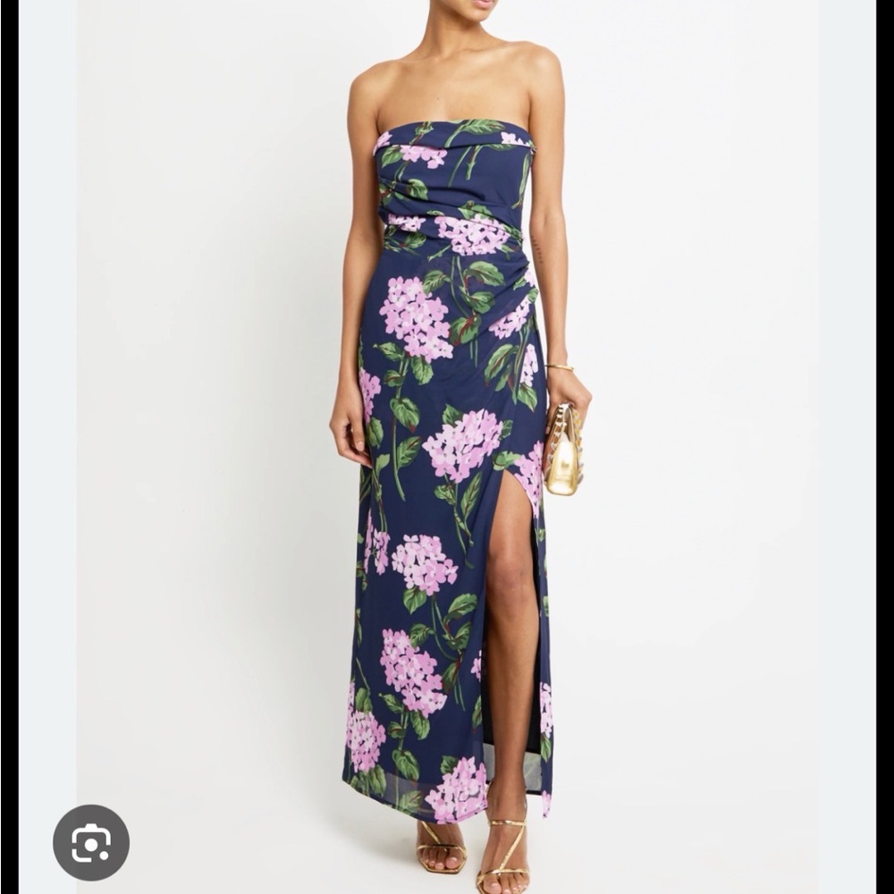 NWT OPT Malani strapless dress